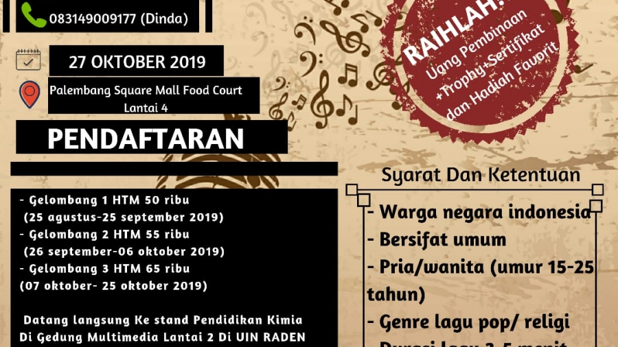 Lomba Vokal Solo SIANIDA III